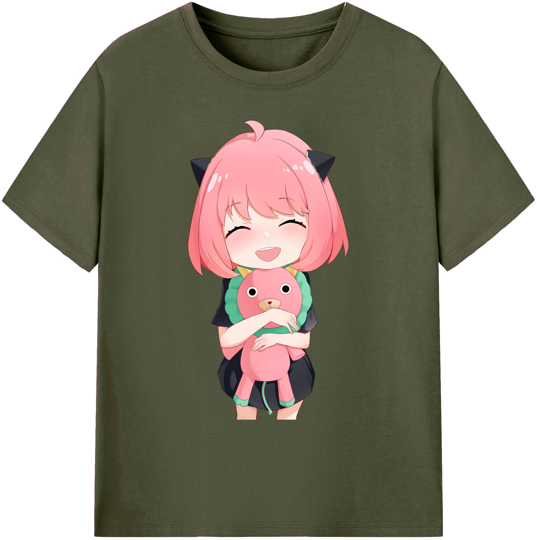 （画像用） SPY×FAMILY间谍家家酒 綿100％ メンズ半袖Tシャツ｜肌触りやわらか＆通気性